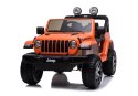 Auto na Akumulator Jeep Rubicon 4x4 Pomarańczowy Auto na Akumulator Jeep Rubicon 4x4 Pomarańczowy