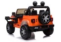 Auto na Akumulator Jeep Rubicon 4x4 Pomarańczowy Auto na Akumulator Jeep Rubicon 4x4 Pomarańczowy