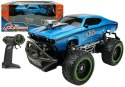 Auto Zdalnie Sterowane R/C 6.5 km/h Wysokie Koła Niebieskie Auto Zdalnie Sterowane R/C 6.5 km/h Wysokie Koła Niebieskie