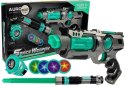 Pistolet Laserowy Miecz Świetlny Miotacz Dysków Zestaw Pistolet Laserowy Miecz Świetlny Miotacz Dysków Zestaw