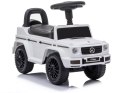 Jeździk Mercedes G-Class 652 Biały Dźwięk Klaksonu Silnika Jeździk Mercedes G-Class 652 Biały Dźwięk Klaksonu Silnika