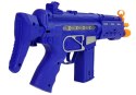 Zestaw Policyjny Pistolet Odznaka Granatowy Dźwięk Efekty Świetlne 37cm Zestaw Policyjny Pistolet Odznaka Granatowy Dźwięk Efekty Świetlne 37cm