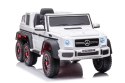Auto Na Akumulator Mercedes Benz G63 6X6 Biały Auto Na Akumulator Mercedes Benz G63 6X6 Biały