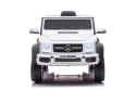 Auto Na Akumulator Mercedes Benz G63 6X6 Biały Auto Na Akumulator Mercedes Benz G63 6X6 Biały