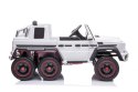 Auto Na Akumulator Mercedes Benz G63 6X6 Biały Auto Na Akumulator Mercedes Benz G63 6X6 Biały
