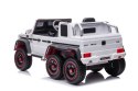 Auto Na Akumulator Mercedes Benz G63 6X6 Biały Auto Na Akumulator Mercedes Benz G63 6X6 Biały