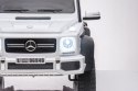 Auto Na Akumulator Mercedes Benz G63 6X6 Biały Auto Na Akumulator Mercedes Benz G63 6X6 Biały
