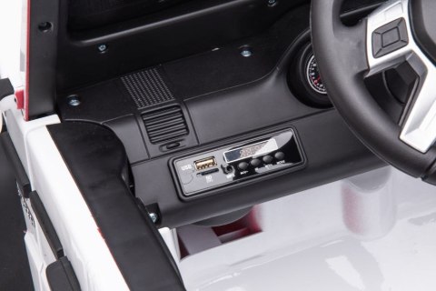 Auto Na Akumulator Mercedes Benz G63 6X6 Biały Auto Na Akumulator Mercedes Benz G63 6X6 Biały