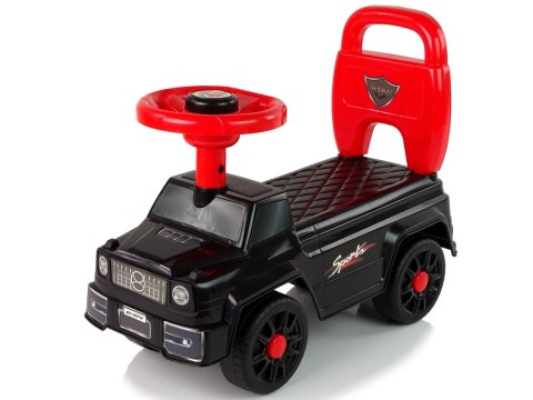 Samochód Jeździk QX-5500- 2 Klakson Oparcie Czarny Samochód Jeździk QX-5500- 2 Klakson Oparcie Czarny