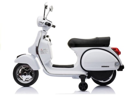 Skuter Na Akumulator Vespa Biały Skuter Na Akumulator Vespa Biały