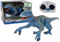Zdalnie Sterowany Dinozaur Velociraptor Dźwięk Odgłosy Ryczenia Niebieski Zdalnie Sterowany Dinozaur Velociraptor Dźwięk Odgłosy Ryczenia Niebieski