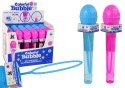Bańki Mydlane Mikrofon 2 Kolory 70 ml Bańki Mydlane Mikrofon 2 Kolory 70 ml