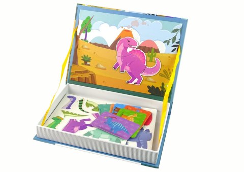 Książka Magnetyczna Dinozaury 36 Elementów Książka Magnetyczna Dinozaury 36 Elementów