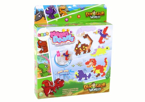 Zestaw Koralików Wodnych DIY Magiczne Koraliki 8 Kolorów Dinozaury Zestaw Koralików Wodnych DIY Magiczne Koraliki 8 Kolorów Dinozaury