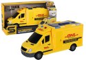 Auto Dostawcze 1:16 Napęd Frykcyjny Otwierane Drzwi Światła Dźwięki Żółte Auto Dostawcze 1:16 Napęd Frykcyjny Otwierane Drzwi Światła Dźwięki Żółte