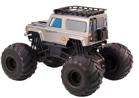 Duże Auto Terenowe Zdalnie Sterowane Suv 2.4G RC 1:6 Siwy Duże Auto Terenowe Zdalnie Sterowane Suv 2.4G RC 1:6 Siwy