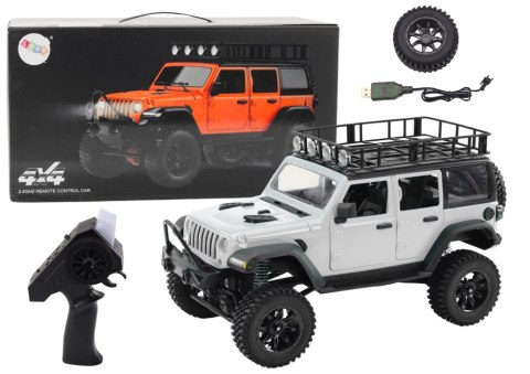Auto Terenowe Zdalnie Sterowane RC 2.4G Napęd 4x4 Siwy Auto Terenowe Zdalnie Sterowane RC 2.4G Napęd 4x4 Siwy