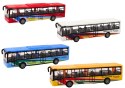Autobus Miejski Z Napędem Frykcyjnym 15cm Metalowy Autobus Miejski Z Napędem Frykcyjnym 15cm Metalowy