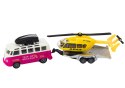 Autko Terenowe Z Łodzią Lub Helikopterem Napęd Metalowe Autko Terenowe Z Łodzią Lub Helikopterem Napęd Metalowe