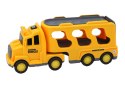 Auto Laweta Lora Pomoc Drogowa Pojazdy Budowlane Żółty Auto Laweta Lora Pomoc Drogowa Pojazdy Budowlane Żółty