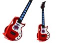 Gitara Elektryczna Dla Dzieci Światła Melodie Czerwona Gitara Elektryczna Dla Dzieci Światła Melodie Czerwona