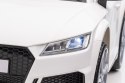 Pojazd Na Akumulator Audi TT RS Białe Pojazd Na Akumulator Audi TT RS Białe