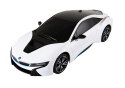 Auto RC 1:18 Rastar BMW I8 Białe Auto RC 1:18 Rastar BMW I8 Białe