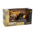 Koparka Kołowa Ze Spychaczem Metalowa Huina Żółta 1:50 Koparka Kołowa Ze Spychaczem Metalowa Huina Żółta 1:50