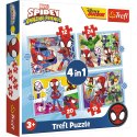 Puzzle - "4w1 (12, 15, 20, 24)" - Ekipa Spiday"a 34611 Puzzle - "4w1 (12, 15, 20, 24)" - Ekipa Spiday"a 34611