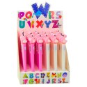 Długopis Świecący Różowy Flaming Niebieski Tusz 0.7mm Mix Długopis Świecący Różowy Flaming Niebieski Tusz 0.7mm Mix
