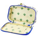 Piórnik Szkolny Organizer Kosmetyczka Kieszonka Sowy Biały 22,5cm Piórnik Szkolny Organizer Kosmetyczka Kieszonka Sowy Biały 22,5cm