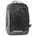 Plecak Biznesowy USB Kieszeń Na Laptopa Czarny 16L 45cm Plecak Biznesowy USB Kieszeń Na Laptopa Czarny 16L 45cm