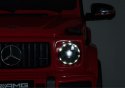 Auto na akumulator Mercedes G63 Czerwony BBH-0003 Auto na akumulator Mercedes G63 Czerwony BBH-0003